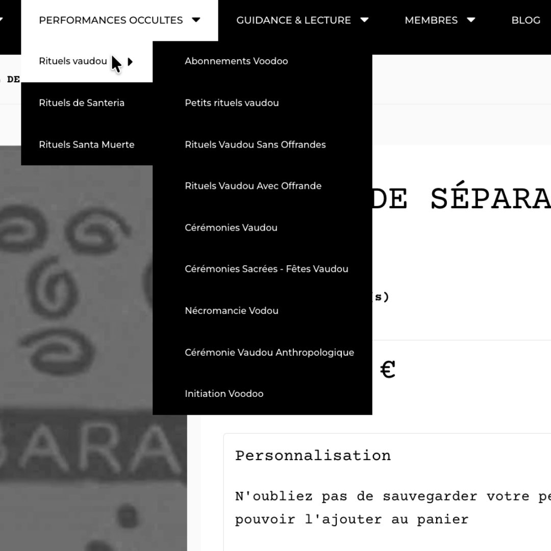 Restructuration de l'arborescence pour e-voodoo-net par maggie design